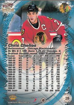 1997-98 Pacific Revolution #28 Chris Chelios Back