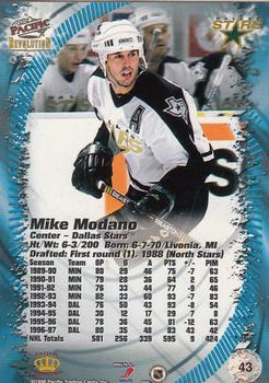1997-98 Pacific Revolution #43 Mike Modano Back
