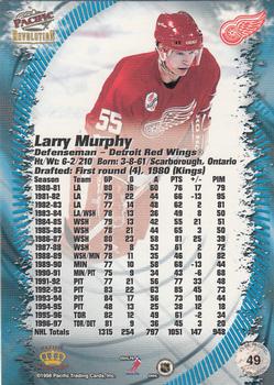 1997-98 Pacific Revolution #49 Larry Murphy Back