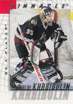 1997-98 Pinnacle Be a Player #13 Nikolai Khabibulin Front