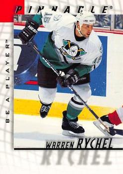 1997-98 Pinnacle Be a Player #32 Warren Rychel Front