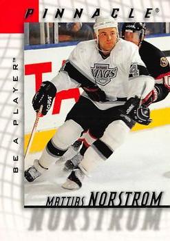 1997-98 Pinnacle Be a Player #38 Mattias Norstrom Front