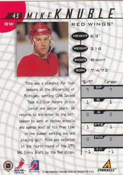 1997-98 Pinnacle Be a Player #43 Mike Knuble Back