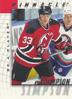1997-98 Pinnacle Be a Player #47 Reid Simpson Front