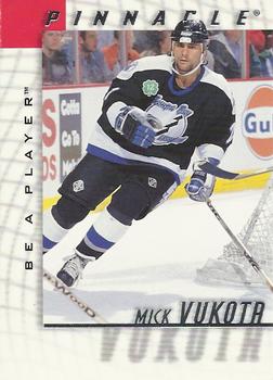 1997-98 Pinnacle Be a Player #56 Mick Vukota Front
