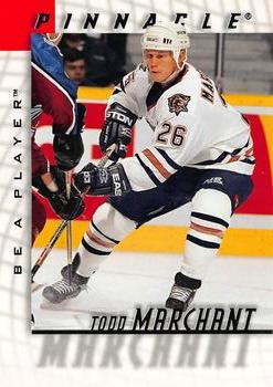 1997-98 Pinnacle Be a Player #72 Todd Marchant Front