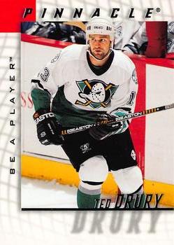 1997-98 Pinnacle Be a Player #84 Ted Drury Front