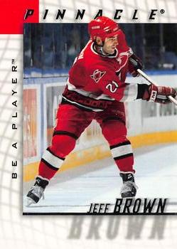 1997-98 Pinnacle Be a Player #89 Jeff Brown Front