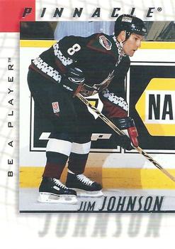 1997-98 Pinnacle Be a Player #104 Jim Johnson Front