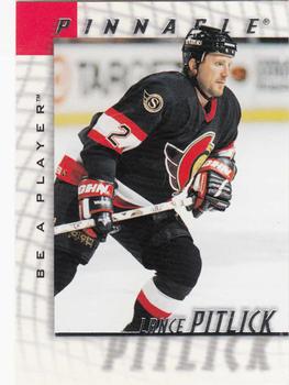 1997-98 Pinnacle Be a Player #109 Lance Pitlick Front
