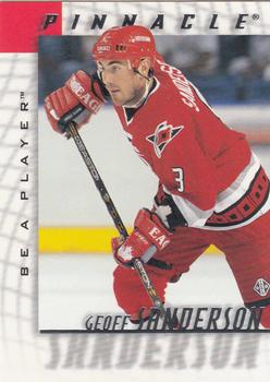 1997-98 Pinnacle Be a Player #112 Geoff Sanderson Front