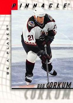 1997-98 Pinnacle Be a Player #117 Bob Corkum Front