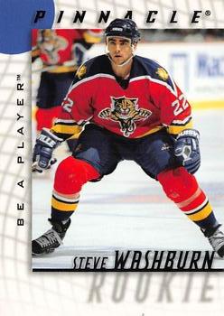 1997-98 Pinnacle Be a Player #139 Steve Washburn Front