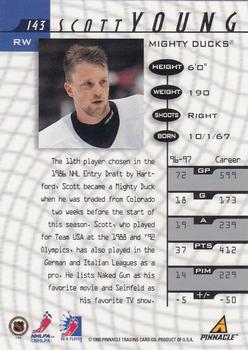 1997-98 Pinnacle Be a Player #143 Scott Young Back