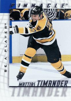 1997-98 Pinnacle Be a Player #151 Mattias Timander Front