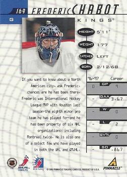 1997-98 Pinnacle Be a Player #169 Frederic Chabot Back