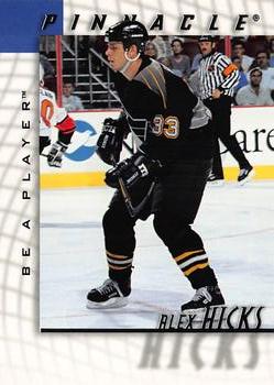 1997-98 Pinnacle Be a Player #177 Alex Hicks Front