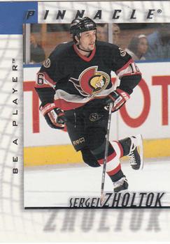1997-98 Pinnacle Be a Player #192 Sergei Zholtok Front