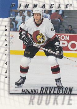 1997-98 Pinnacle Be a Player #225 Magnus Arvedson Front