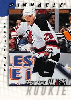 1997-98 Pinnacle Be a Player #229 Krzysztof Oliwa Front
