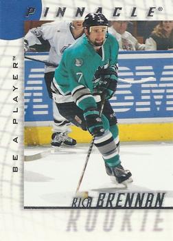 1997-98 Pinnacle Be a Player #236 Rich Brennan Front