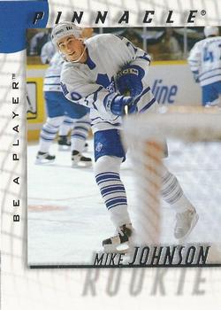 1997-98 Pinnacle Be a Player #218 Mike Johnson Front