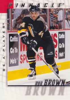 1997-98 Pinnacle Be a Player #48 Rob Brown Front