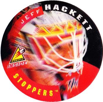 1997-98 Pinnacle Inside - Stoppers #8 Jeff Hackett Front