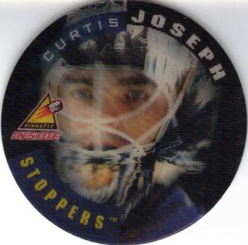 1997-98 Pinnacle Inside - Stoppers #12 Curtis Joseph Front