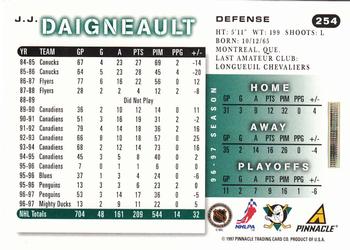 1997-98 Score #254 J.J. Daigneault Back
