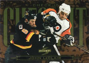 1997-98 Score - Check-It #5 John LeClair Front