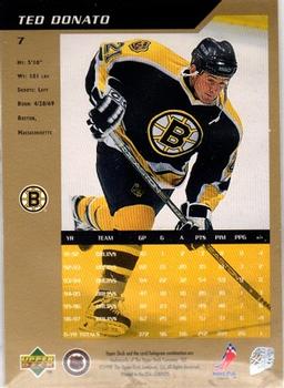 1997-98 SP Authentic #7 Ted Donato Back