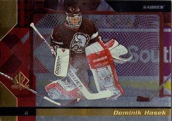 1997-98 SP Authentic #14 Dominik Hasek Front