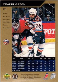 1997-98 SP Authentic #94 Travis Green Back