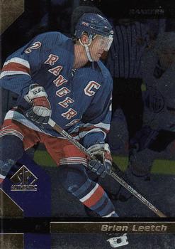 1997-98 SP Authentic #100 Brian Leetch Front