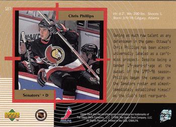 1997-98 SP Authentic #187 Chris Phillips Back