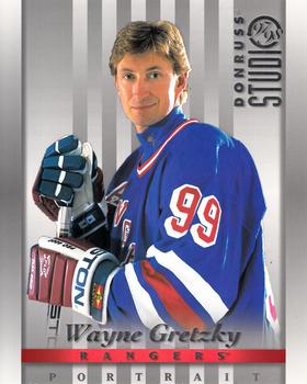 1997-98 Studio - Portraits 8x10 #1 Wayne Gretzky Front