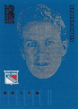 1997-98 Studio - Silhouettes #23 Brian Leetch Front