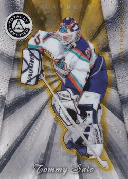 1997-98 Pinnacle Totally Certified - Platinum Gold #24 Tommy Salo Front