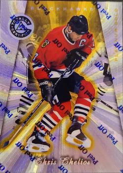 1997-98 Pinnacle Totally Certified - Platinum Gold #74 Chris Chelios Front