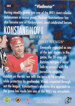 1997-98 Upper Deck #203 Vladimir Konstantinov Back
