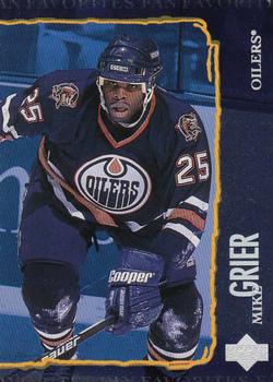 1997-98 Upper Deck #207 Mike Grier Front