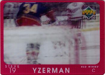 1997-98 Upper Deck Diamond Vision #4 Steve Yzerman Front