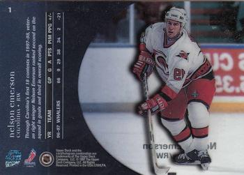 1997-98 Upper Deck Ice #1 Nelson Emerson Back