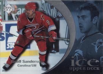 1997-98 Upper Deck Ice #8 Geoff Sanderson Front