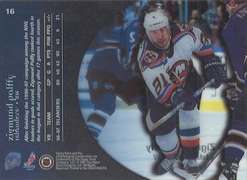 1997-98 Upper Deck Ice #16 Zigmund Palffy Back