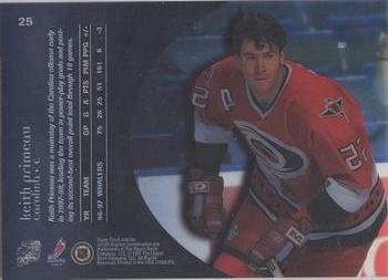 1997-98 Upper Deck Ice #25 Keith Primeau Back