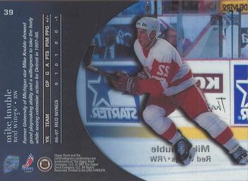 1997-98 Upper Deck Ice #39 Mike Knuble Back