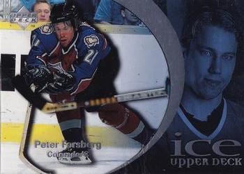 1997-98 Upper Deck Ice #61 Peter Forsberg Front