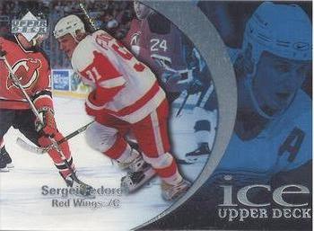 1997-98 Upper Deck Ice #69 Sergei Fedorov Front